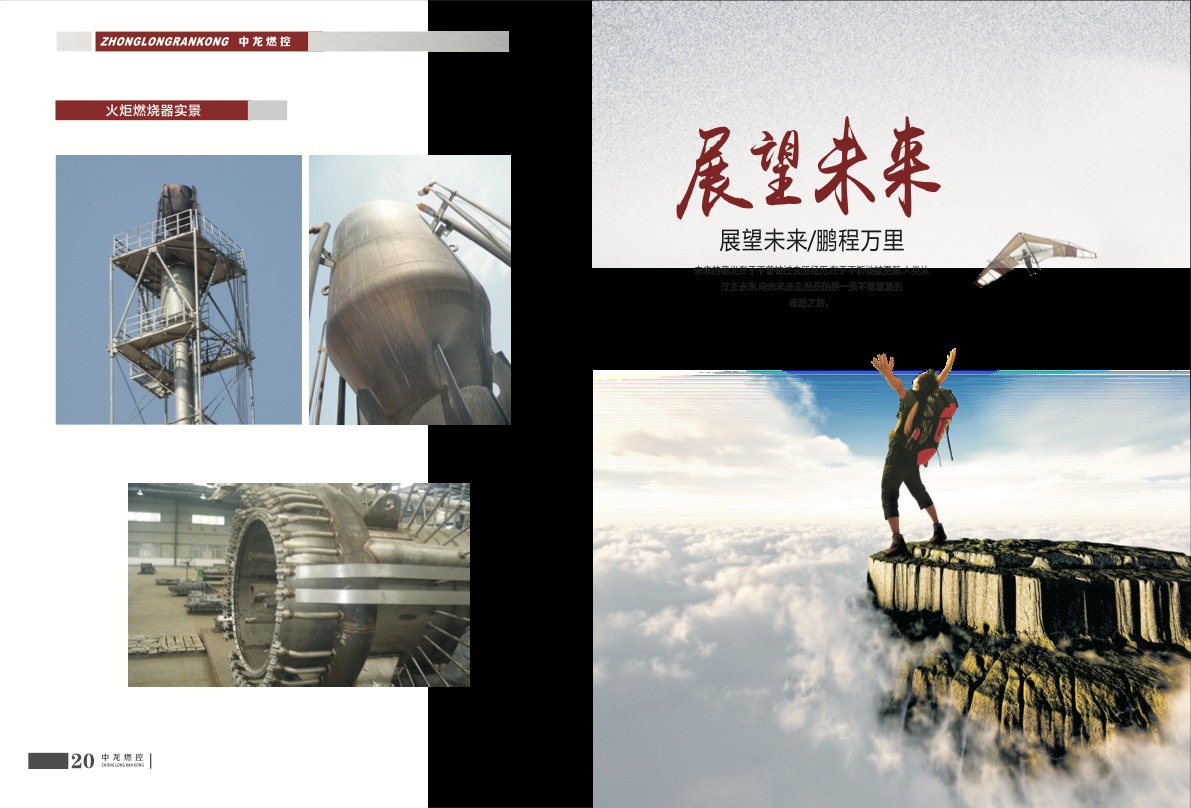 火炬燃烧器实景